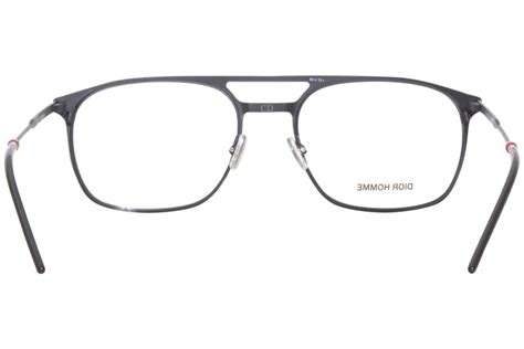 full rim dior|Dior Homme Eyeglasses Men's Dior0225 003 Black 54.